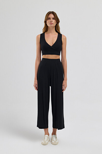 Simple Co. Soft Skin Touch Aera Slit Pants