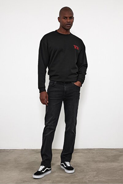 VENA Kalimnos Black Comfort Fit Jean Παντελόνι - Μαύρο