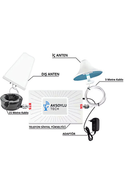 Store 5 Band Gsm Sinyal Güçlendirici Şebeke Telefon Internet Yükseltici Ultra Güç 800 900 1800 2100 2600