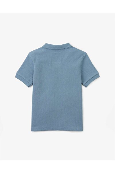 Gingersnaps Solid Short Sleeve Ribbed T-Shirt for Boys