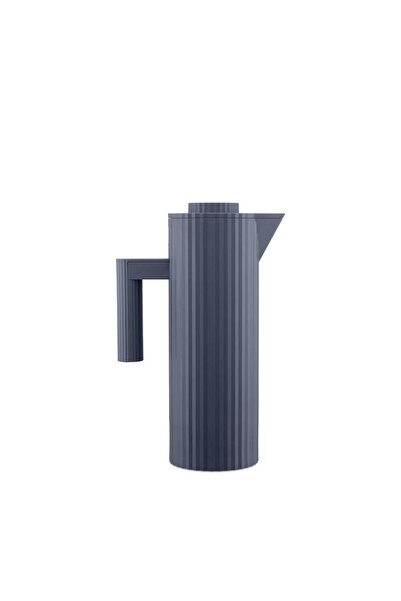 Alessi Plisse Heat Insulated Jug Gray 20X11X32 cm