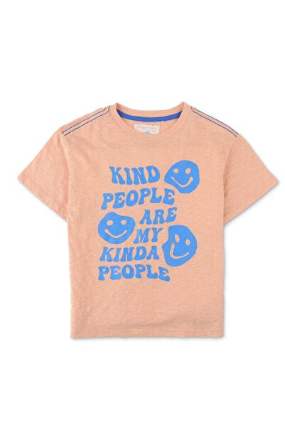 Gingersnaps Boys' T-Shirt with Camel Print on the Chest