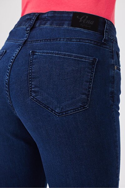 VENA Gabriel Blue Black Straight Fit Jean Παντελόνι-Μπλε Μαύρο