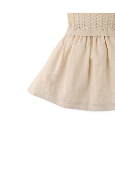 Gingersnaps Girls' Puffed Strap Knit Dress