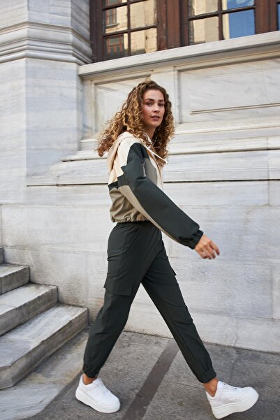 VENA Παντελόνι Cargo Karina Parachute - Χακί