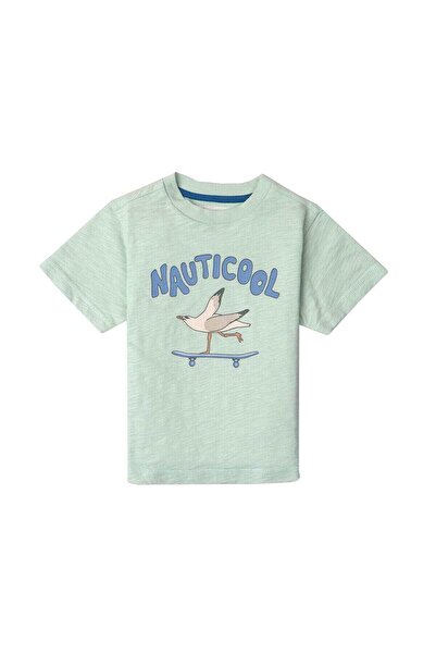 Gingersnaps تي شيرت جرافيكي بأكمام قصيرة ورقبة دائرية للأولاد