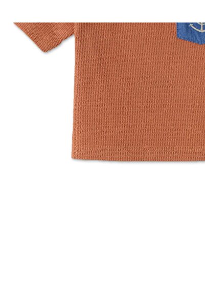 Gingersnaps Boys' Short Sleeve Baby T-Shirt with Side Pocket