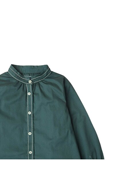 Gingersnaps Girls' Solid Long Sleeve Dress