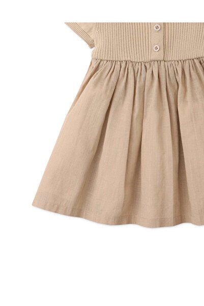 Gingersnaps Girls' Baby Dress – Short Sleeve Fluffy Design for Kids