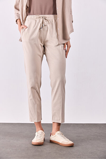 VENA Alian Elastic Waist Beach Παντελόνι - ΜΠΕΖ