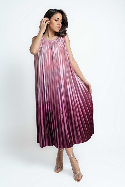 mica Women's colorful cami midi dress