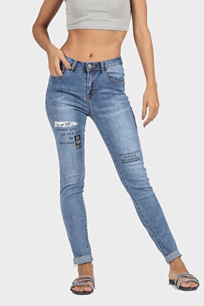 mica High-Waist Skinny Pants