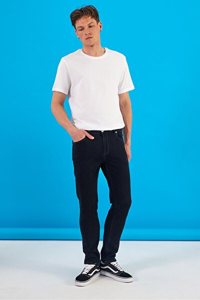 VENA Джинси Edward Black Slim Straight Pantolon-Black