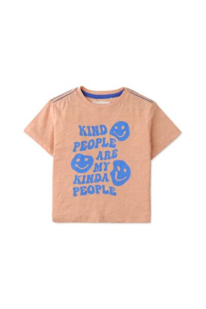 Gingersnaps Boys' Infant T-Shirt with Printed Text