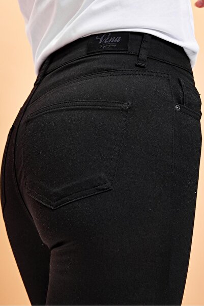 VENA Παντελόνι Holly Powerstretch Skinny-Μαύρο