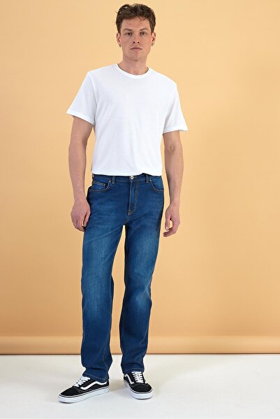 VENA Kalimnos Dark Blue Comfort Fit Jean Pantolon-Dark Blue