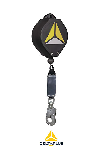 Delta Plus MAXIBLOC AN10010T2 | 10 Metre Çelik Halatlı Otomatik Geri Sarımlı ...
