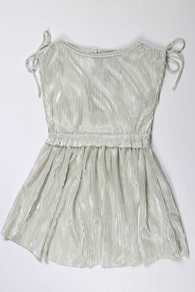 Gingersnaps فستان سهرة للبنات بأكمام منفوخة وخصر مشدود