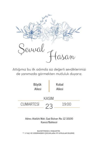 Özcan Tasarım Kişiye Özel Davetiye - Düğün Davetiye - Nişan Davetiye - Nikah ...