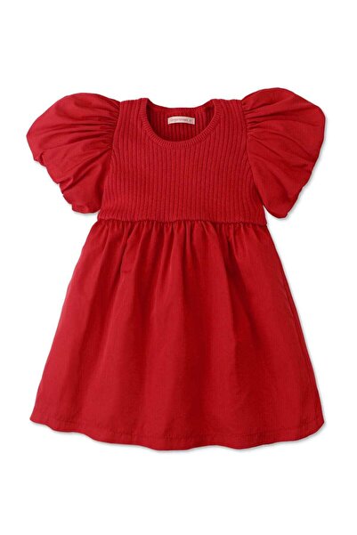 Gingersnaps Girls' Short Sleeve Dress with Ruffles