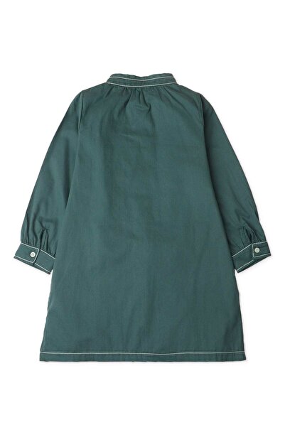 Gingersnaps Girls' Solid Long Sleeve Dress