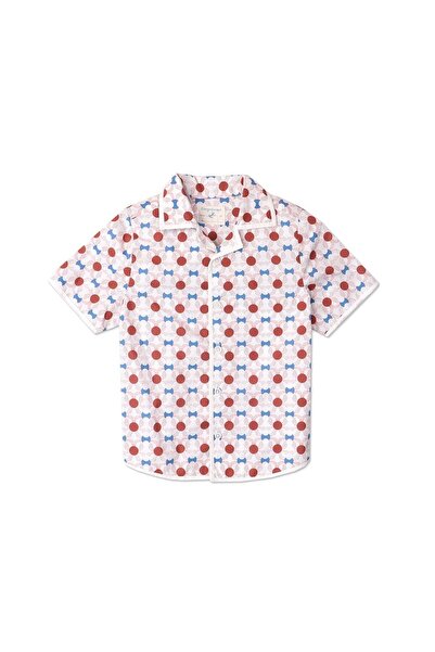 Gingersnaps قميص بولو للأولاد بأكمام قصيرة وأزرار أمامية