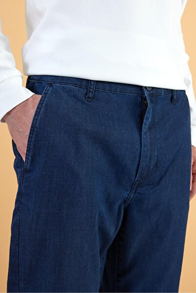 VENA Ken Chino Dark Blue Jean Pants-Dark Blue