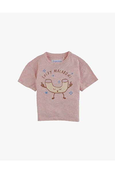 Gingersnaps تي شيرت مطبوع بأكمام قصيرة للأولاد الرضع