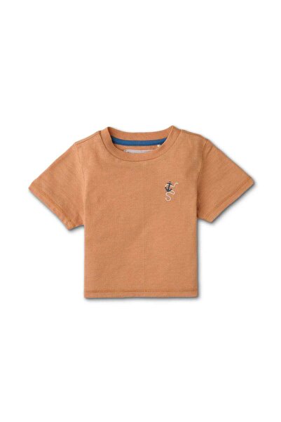 Gingersnaps Boys' Short Sleeve Logo T-Shirt for Infants