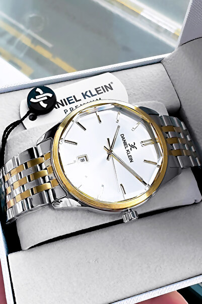 Daniel Klein Erkek Kol Saati 3 Atm Su Geçirmez Gümüş Renk Çelik Kordon DKE2056C6