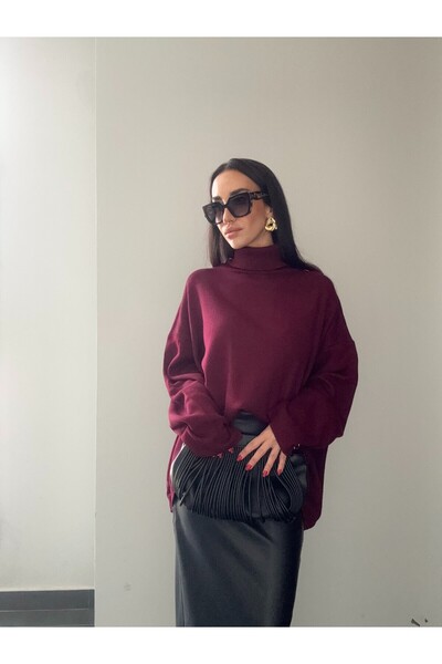 nowglamup High-Rise Oversize Sweater