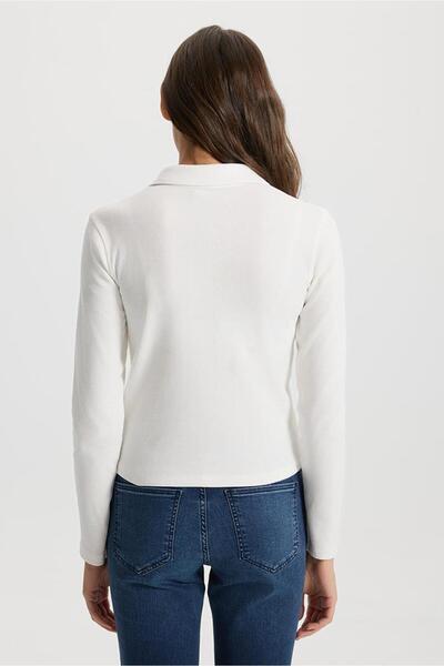 VENA Shirt Form Camisole T-Shirt-Ivory