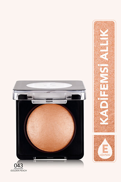 Flormar Baked Blush-on Yüksek Pigmentli & Doğal Işıltılı Fırınlanmış Allık