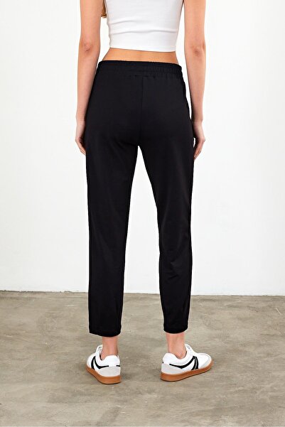 VENA Norah Φούτερ με χαλαρή εφαρμογή-Μαύρο