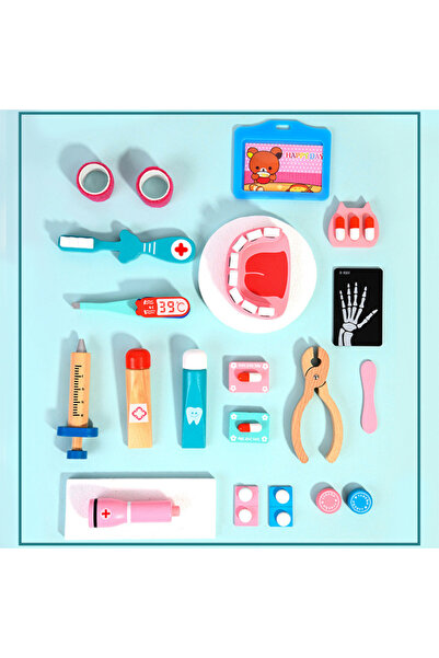 OEM Dentist Playset for Kids, 28 Accessories, Interactive Role Play Toy, 3+