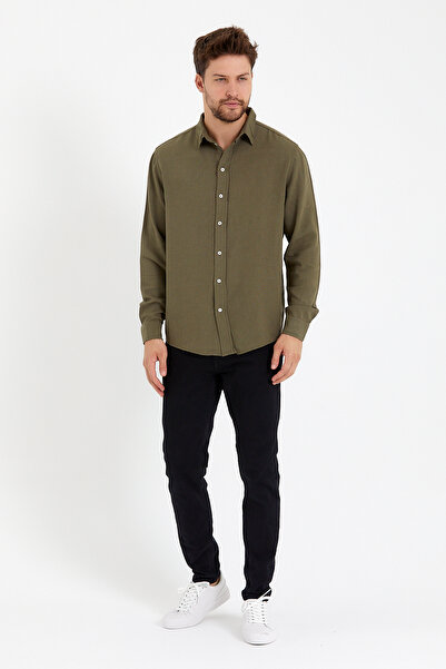 VENA Nicolas Regular Fit Сорочка - HAKİ