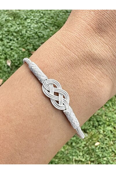 KAZZAZE Sonsuzluk Gümüş Kazaziye Bileklik