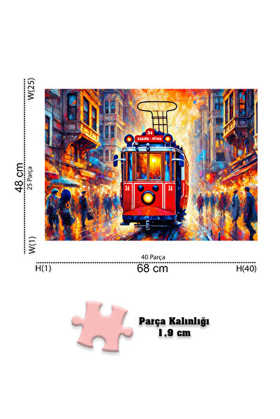 Neverland 2 Pcs 1000 Piece Puzzle - Stylish Street and Maiden's Tower