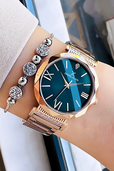 Daniel Klein Luxury Wrist Watch and Bracelet Gift - Bkdfndkbh3921Bk