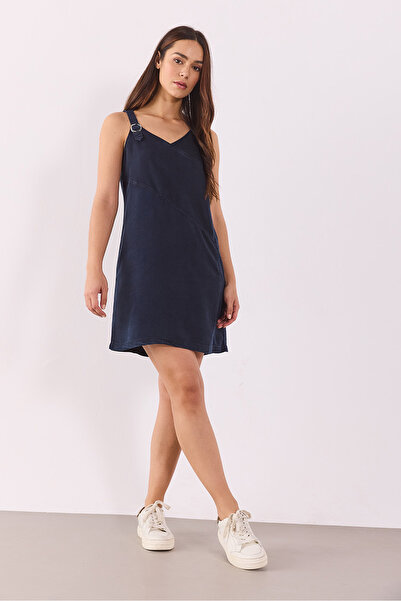 VENA Μπλε μαύρο Clean Fit Jeans Φόρεμα (Tencel) Angelica