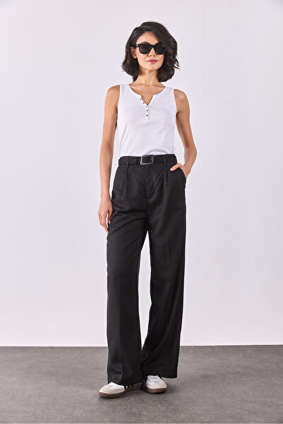 VENA Matilda Μπλουζάκι με λεπτομέρεια με κουμπιά - ΛΕΥΚΟ