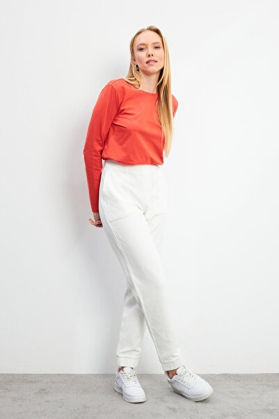 VENA Women's Pike Jogging Pants-Ivory