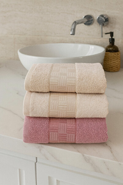 EMİLLİE GEO 3 - 50x90 см Набір рушників