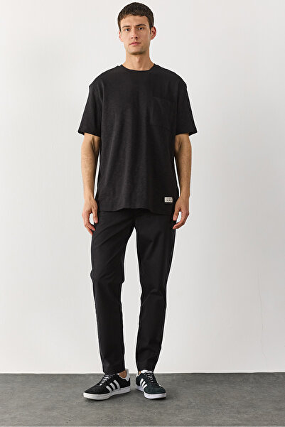 VENA Детальний велосипедний комір з флайм-ефектом - ЧОРНИЙ