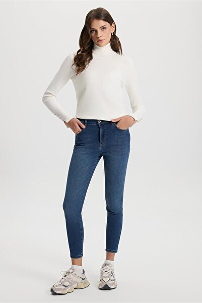 VENA Габріелла Брудні темно-сині обтягуючі джинси Pantolon-Dirty Dark Blue