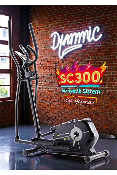 Dynamic Voit Garantili Star Collection Sc300 Manyetik Eliptik Kondisyon Bisikleti, Elden Nabız Ölçer
