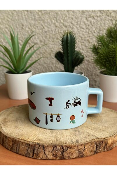 Cupova - Best Dad Ever Baba Kupa Bardak, Babalar Günü, Baba, Hediye