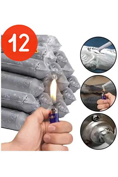 Fstyle 12 قطعة عصا لحام منخفضة الحرارة تنصهر بسهولة للحام الألومنيوم، لا تحتا...