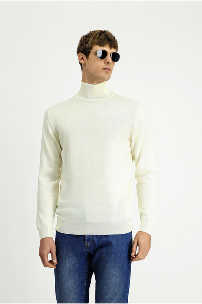 Kiğılı Turtleneck Regular Fit Wool Knitwear Sweater