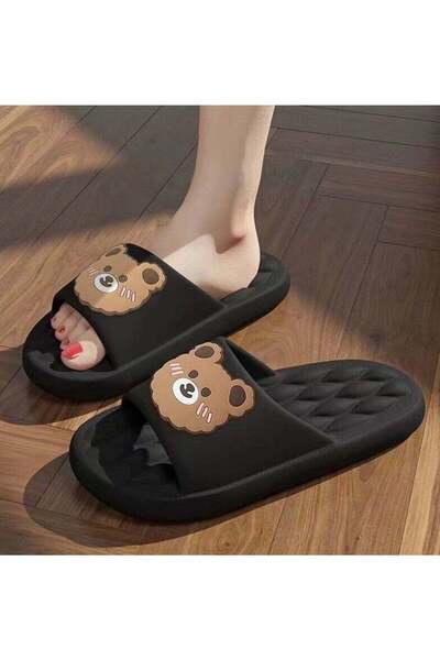 huitich Cute Cartoon Bear Slippers EU Size 36-37